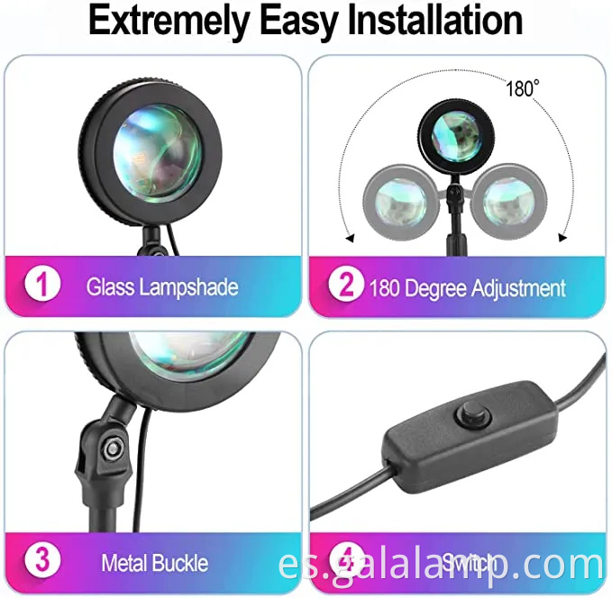 Lámpara LED RGB RGB RGB con control de la aplicación Tuya